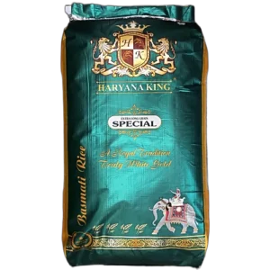 RICE HARIANA KING BASMATI PAR 18 kg GREEN