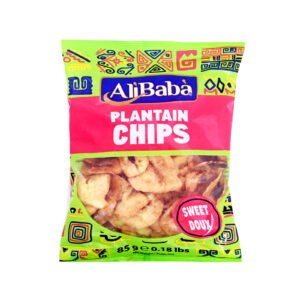 PLANTAIN CHIPS SWEET ALIBABA  85G