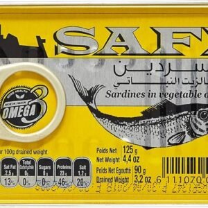 Sardines  Vegetable Oil 125 GR SAFI