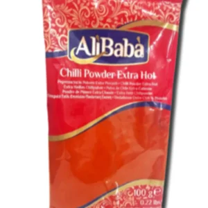 ALIBABA EXTRA HOT CHILLI POWDER 100gr