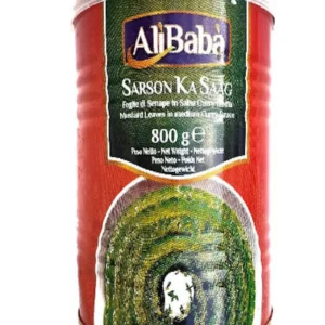 ALIBABA SAAG SARSON KA CANNED 800gr