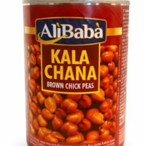 ALIBABA KALA CHANA CANNED BOILED  400gm