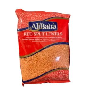 ALIBABA RED LENTILS 500gr(IN BOX 21)