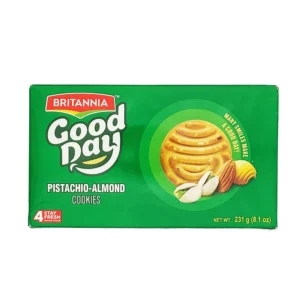 BRITANNIA GOOD DAY PISTA/ALMOND  BISCUIT  231G