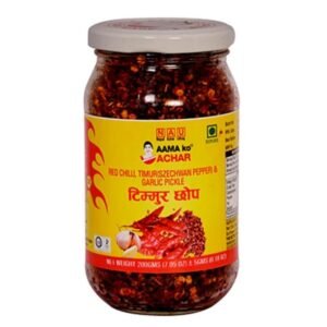 AAMA KO RED CHILLI TIMUR & GARLIC PICKLE 380G