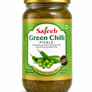 SAJEEB GREEN CHILLI PICKLE  400 gm