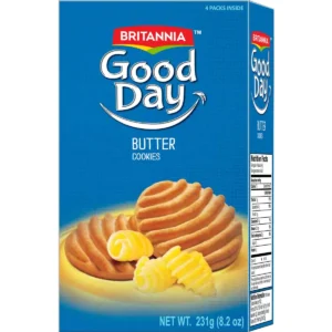 BRITANNIA GOOD DAY BUTTER BISCUIT  231G