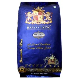 RICE HARIANA KING  BASMATI PARBOILED 1kg