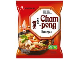 NONGSHIM NOODLES CHAMPONGH 124G