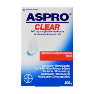 ASPRO CLEAR 300MG