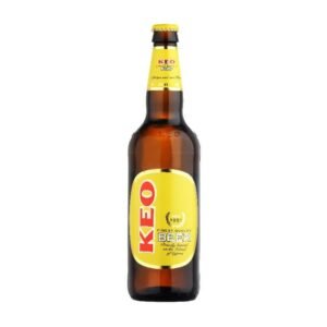 KEO BEER IN GLASS BOTTLE 330ML WITH 4.5% ALC