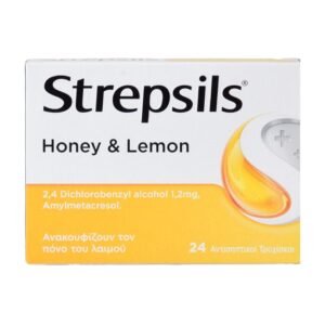 STREPSILS HONEY & LEMON 1.2MG ( 24 CANDY)