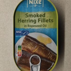 NIXE SMOKED HERRING FILETS IN RAPESEED OIL 190GM