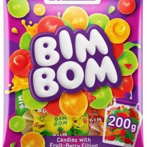 ROSHEN BIM BOM MIX FRUIT CANDY200GM