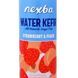 KAMBUCHA ALL NATURAL STRAWBERRY & PEACH 330ML