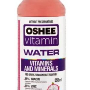 OSHEE VITAMIN WATER DRAGON FRUIT AND GRAPES 555ML