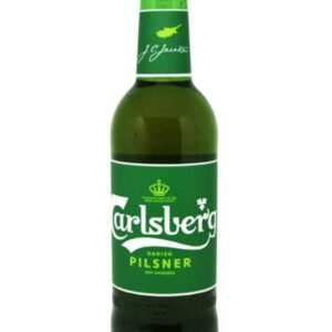 CARLSBERG BEER IN GLASS BOTTLE 330ML WITH 4.6% ALC