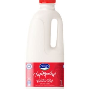 CHARALAMBIDIS FRESH MILK RED 1 LTR WITH 3% FAT