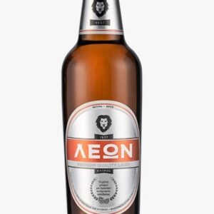 LEON BEER IN GLASS BOTTLE 630ML WITH 4.5% ALC