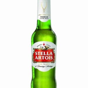 STELLA ARTOIS BEER IN GLASS BOTTLE 330ML WITH 5.0% ALC