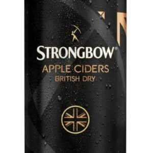 STRONGBPOW APPLE CIDER BEER IN  CAN 500ML WITH 5.05 ALC
