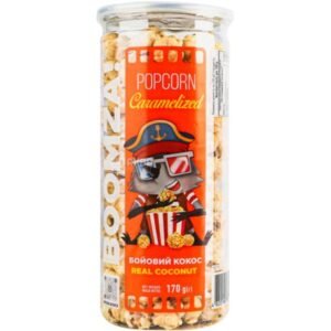 POP CORN CARAMELIZED REAL COCONUT 170GM