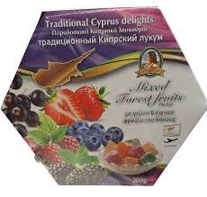 AMALIA TRADITIONAL CYPRUS DELIGHTS MIX FOREST FRUITS  300GM