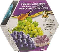 AMLIA TRADITIONAL CYPRUS DELIGHTS GRAPES  FLAVOUR 300GM
