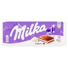 MILKA  YOUGHURT CHOCOLATE 100GM