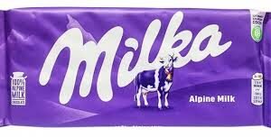 MILKA ALPINE MILK CHOCOLATE 150GM