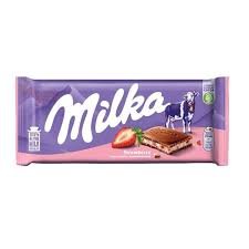 MILKA STRAWBERRY CHCOLATE 180GM