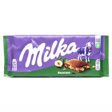 MILKA  HAZALENUT 100GM