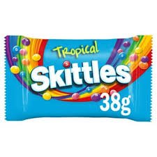 SKITTLES TROPICAL 38GM