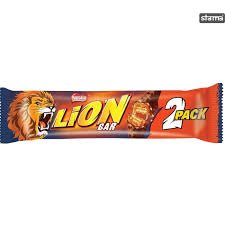 LION CHCOLATE 2 PACK 60GM