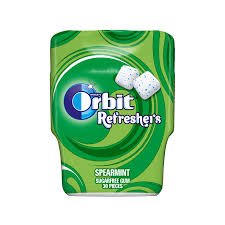 ORBIT REFRESHMENT SPAREMINT GUM 67GM