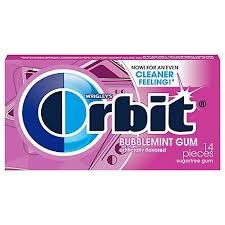 ORBIT REFRESHMENT BUBBLE GUM 15GM