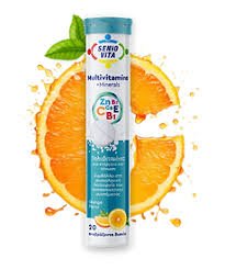 SENIO VITA MULTIVITAMINS ORANGE FLAVOUR 20CPASULE