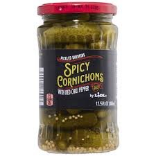FRESHONA CORNICHONS WITH CHILLI 190GM