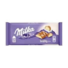 MILKA BUBBLY WHITE 95GM