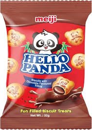 HELLO PANDA BISCUIT WITH CHOCLATE FILLING 32GM