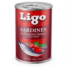 LIGO SARDINES IN CHILLI TOMATO 155GM
