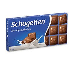SCHOGETTEN ORGINALS ALPINE MILK CHCOLATE 100GM