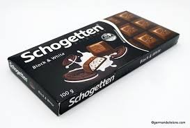 SCHOGETTEN ORGINALS BLACK AND WHITE CHOCOLATE 100GM