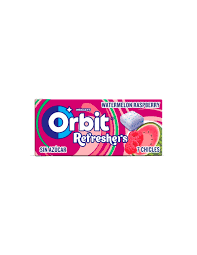 ORBIT REFRESHMENT WATERMELON RASBERRY 15GM