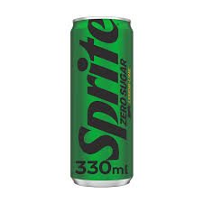 SPRITE ZERO SUGAR LEMON AND LIME IN CAN 330ML
