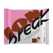 ION BREAK MILK CHOCOLATE WITH STRAWBERRY FILLING & BISCUIT 100GM