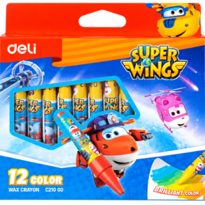 DISNEY JUNIOR WAX CRAYONS 12 PCS