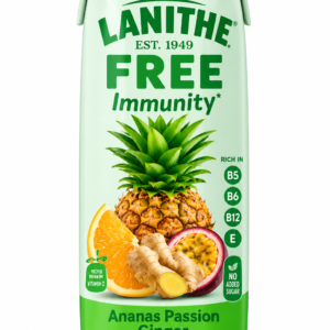 LENITIS  FREE IMMIUNITY PASSION GINGER PINEAPPLE ORANGE MIX JUICE 100ML