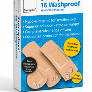 STEROPLAST WATERPROOF HANMDIPLAST 16PCS