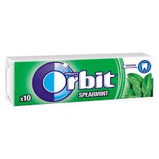 ORBIT SPAREMINT 14GM